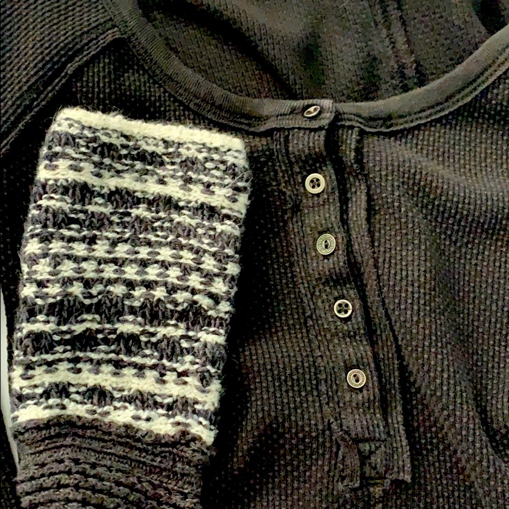 ‼️FREE PEOPLE Cuffed Thermal Henley S/P‼️ - Picture 8 of 8